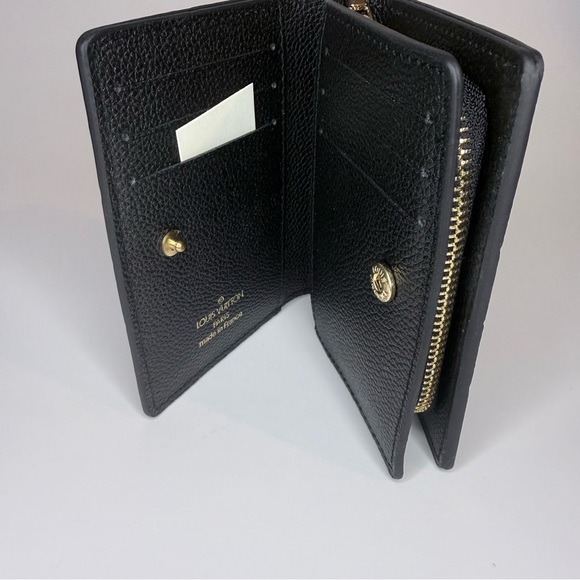 Louis Vuitton Black Embossed Monogram Wallet - Picture 3 of 7
